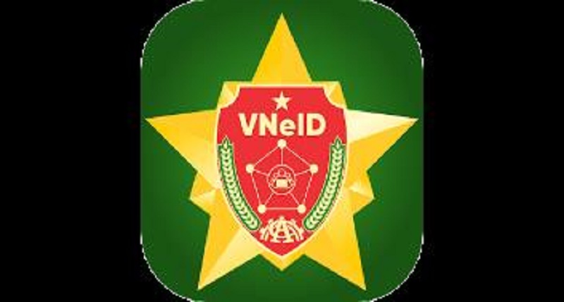 Biểu tượng ứng dụng VNeID trong tài liệu hướng dẫn của Công an tỉnh Lạng Sơn.